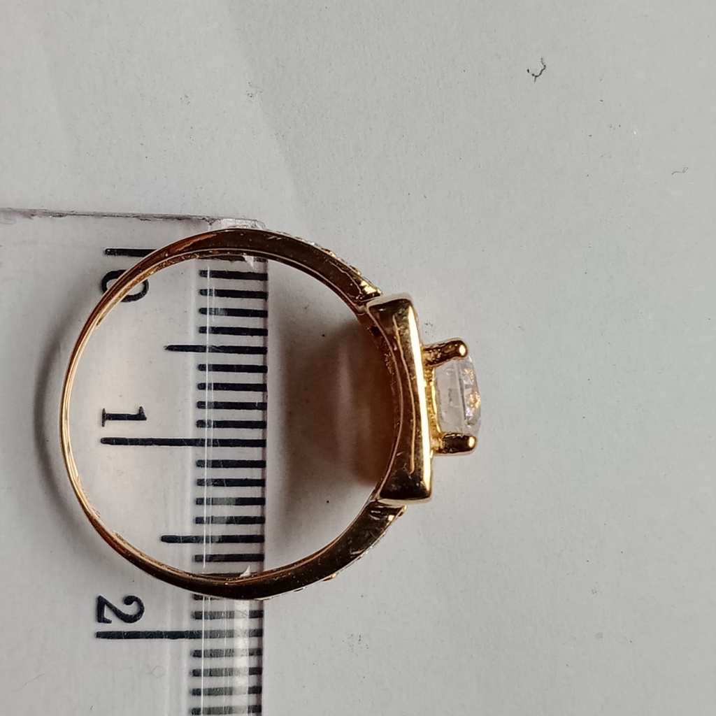 Cincin Emas 17K - 3.3 gr Kadar 750 - 160