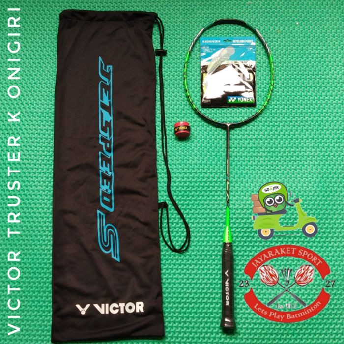 Langsung Order raket badminton VICTOR THRUSTER K ONIGIRI terbaik