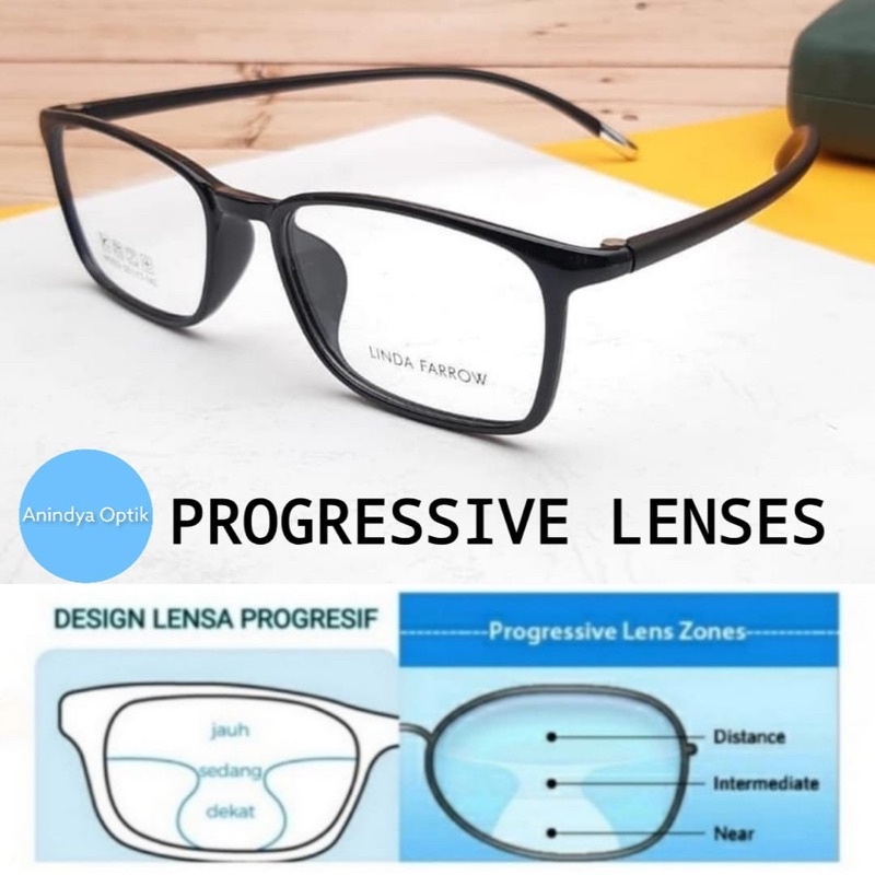 kacamata progresif | kacamata baca plus | frame tr90