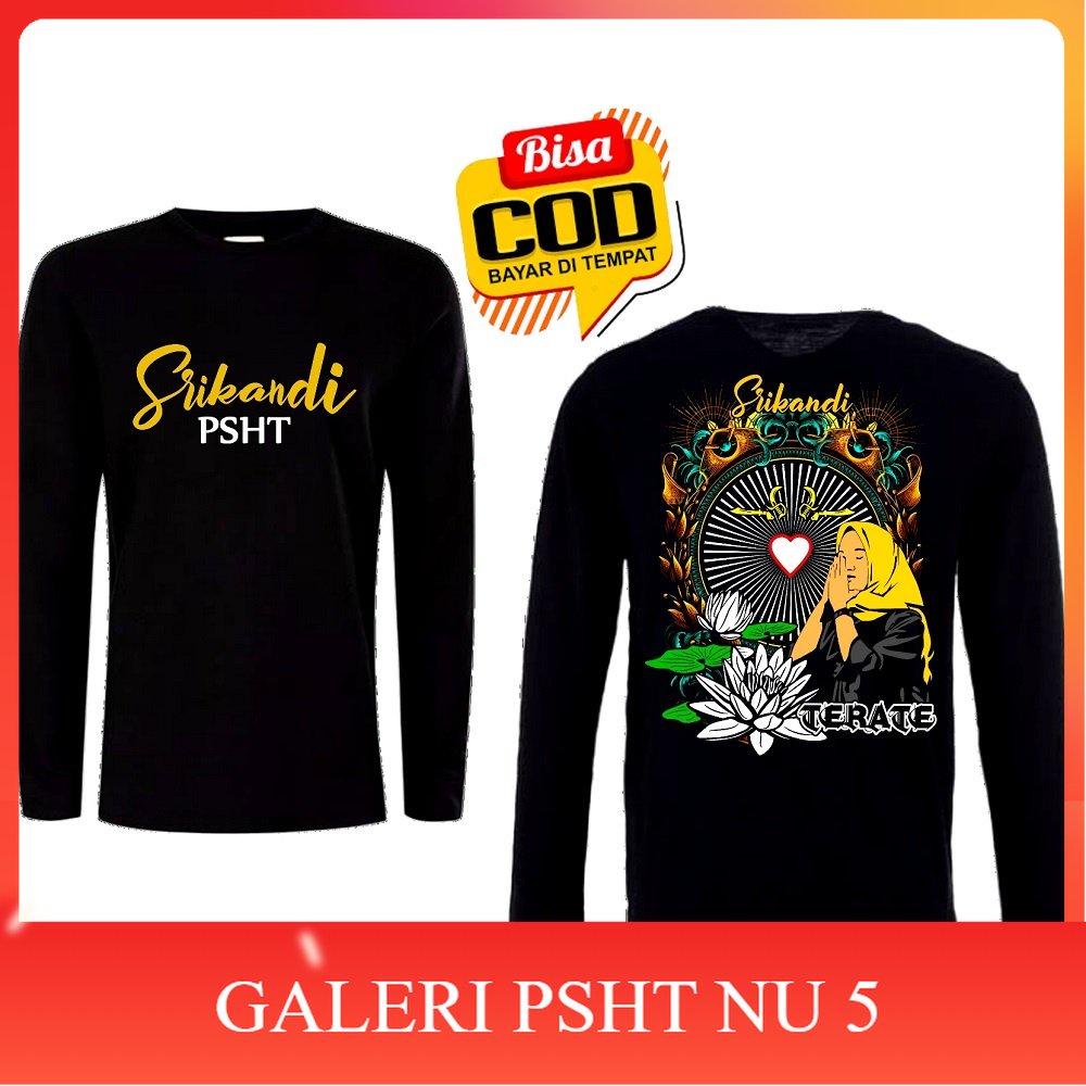 ATRIBUT PSHT- KAOS SRIKANDI PSHT LENGAN PANJANG-KAOS SRIKANDI PSHT TERBARU-KAOS PSHT SRIKANDI-KAOS S