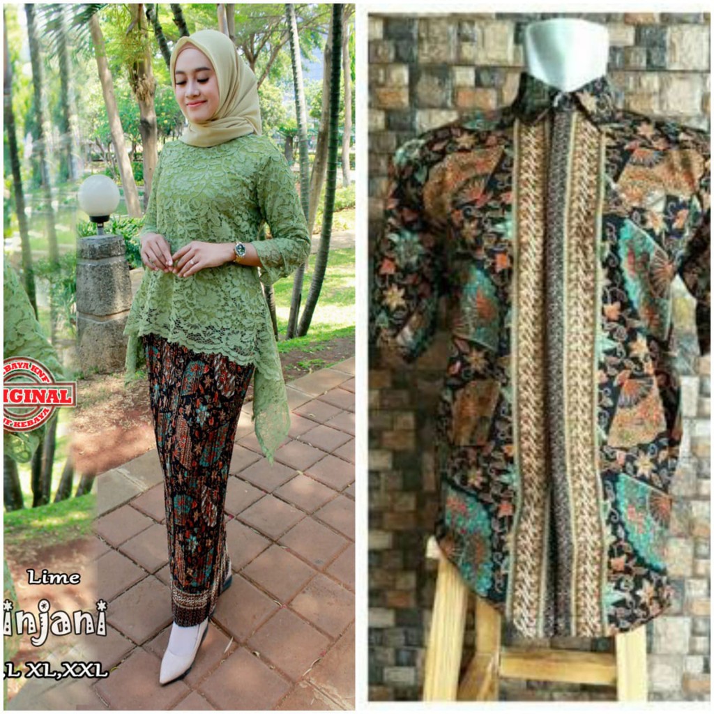 Kebaya couple tika Rinjani/Kebaya Couple/Kebaya KNF-4