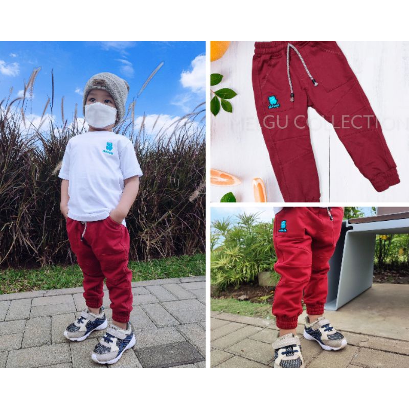 Celana Jogger Panjang Anak  Premium Bahan Baby Terry