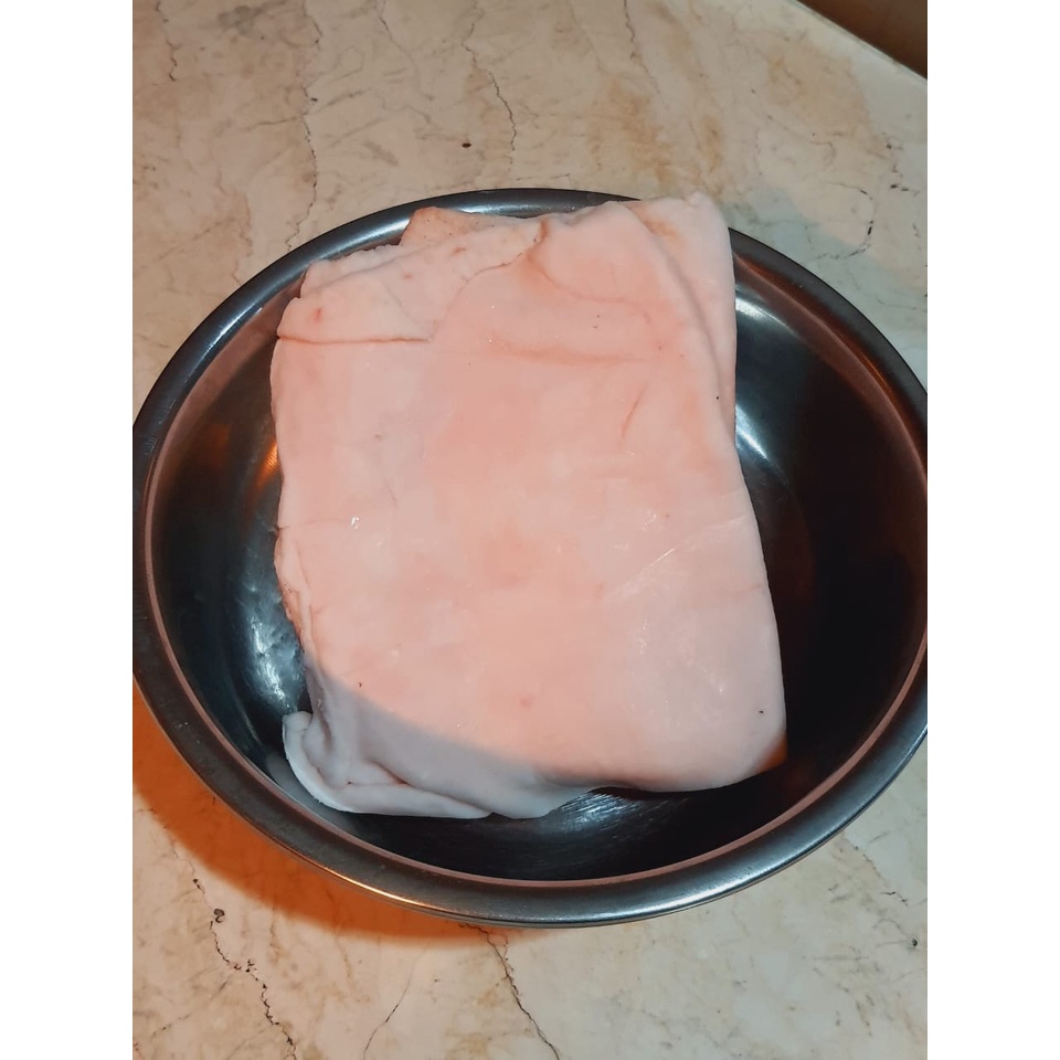 

Daging Lemak Babi Potong Dadu / Pork Lard Cube PREMIUM IMPORT QUALITY