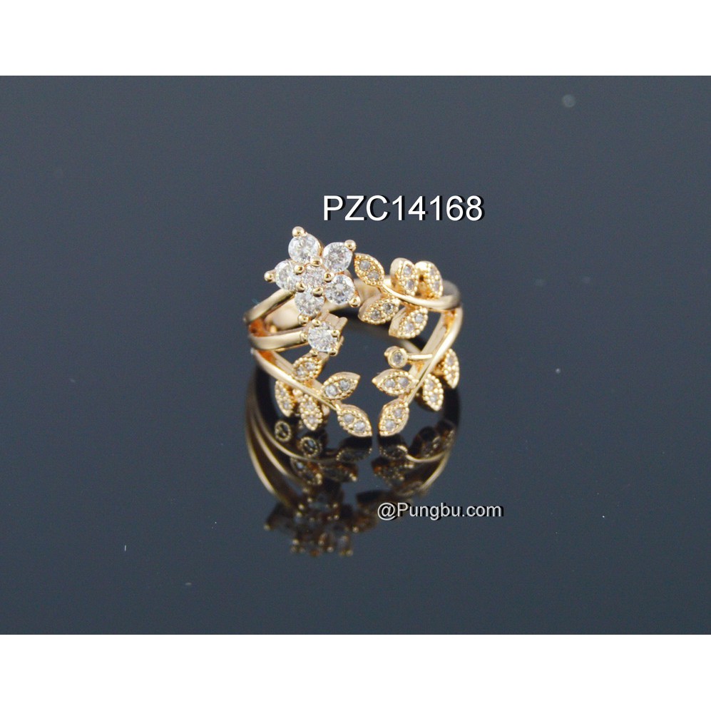 Cincin emas model bunga