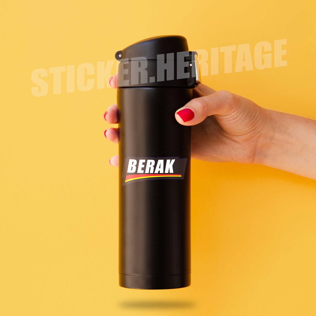 Stiker Aesthetic BERAK | STIKER TUMBLER HP | STICKER AESTHETIC STIKER LAPTOP