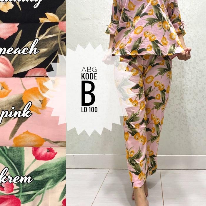 ➤ Piyama CP terompet ABG katun jepang sabata alvin ✩