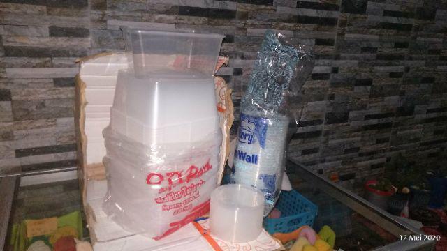 Thinwall Kotak (square) 1500ml/tempat Salad/box Nasi
