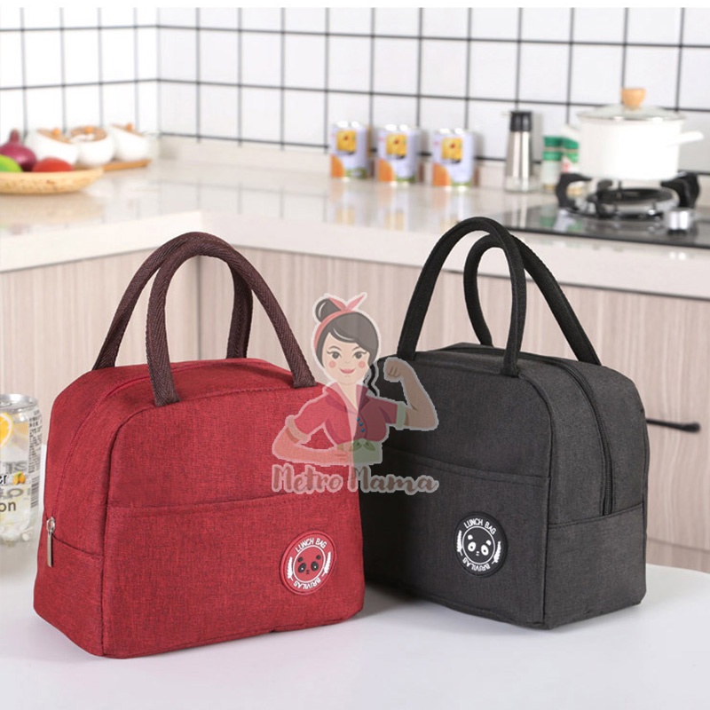 Tas Bekal Kotak Makan Termal Thermal Insulator Lunch Box Cooler Bento Bag