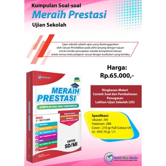 

buku soal meraih prestasi untuk kelas 6