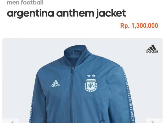 argentina anthem jacket