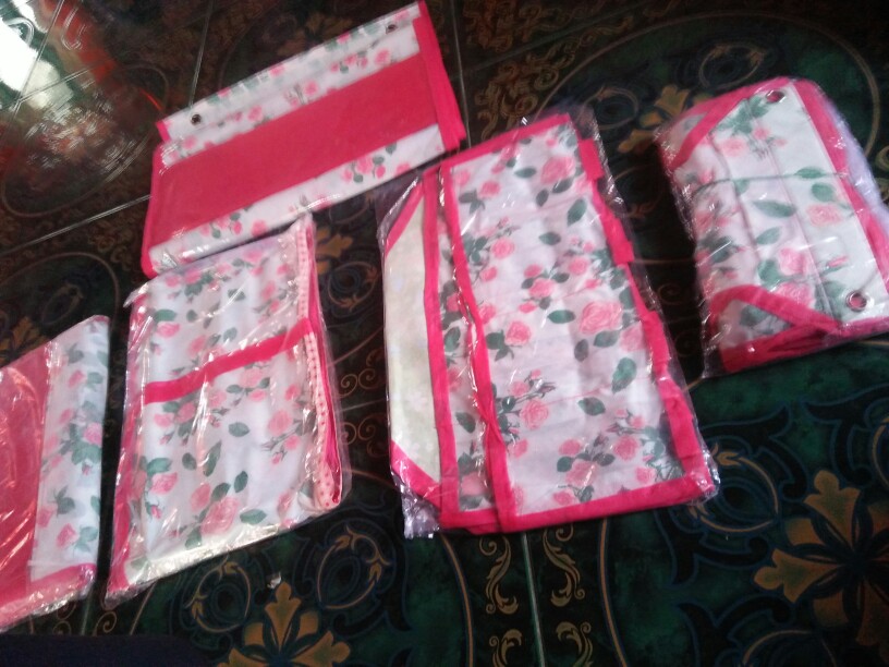 Set 5in1 Rak Gantung Non Resleting Hjo Hso Hbo Underwear Pouch