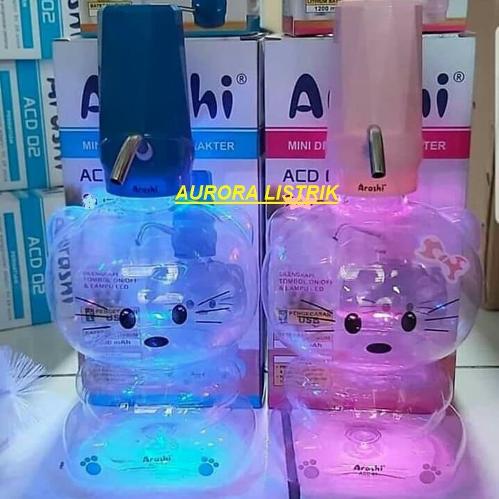 Arashi Dispenser mini karakter ACD 03 Pink