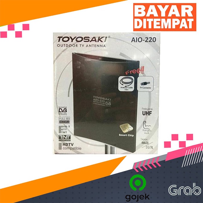 ANTENNA TV BOOSTER OUTDOOR DIGITAL TOYOSAKI AIO-220 FULL HD TV