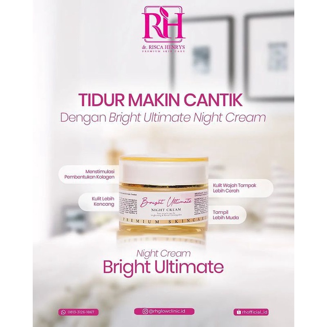 RH GLOW BRIGHT ULTIMATE NIGHT CREAM