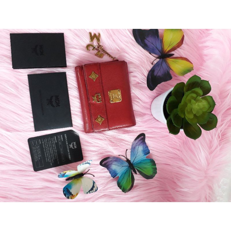 DOMPET MCM DOMPET KULIT ASLI MCM PRELOVED