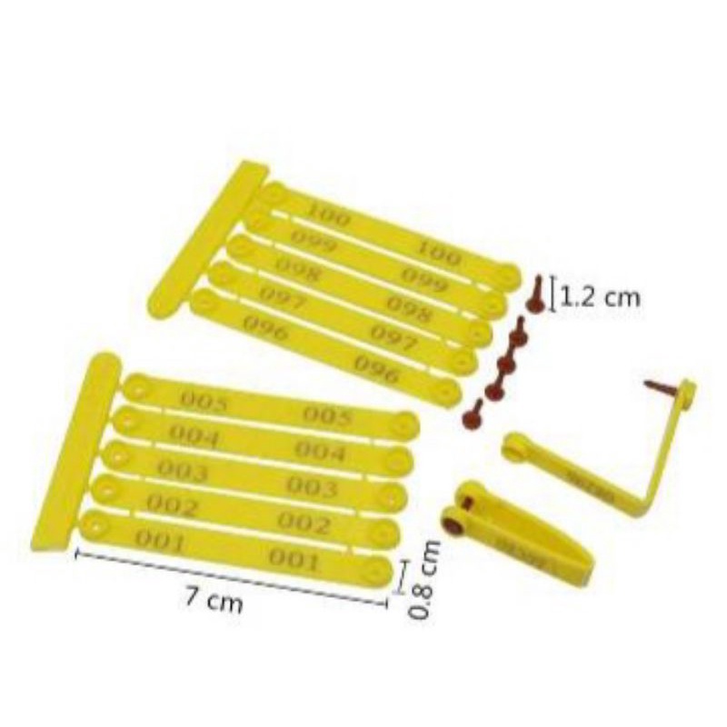 wingband segel sayap ayam PENANDA AYAM