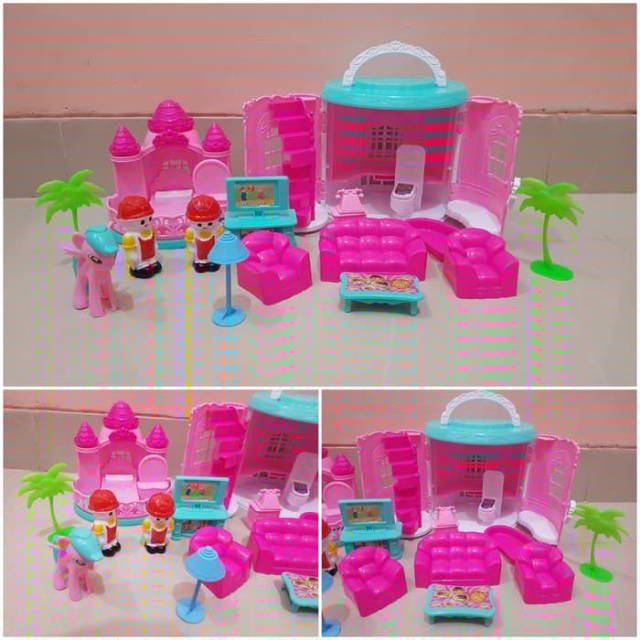 Mainan Rumah Rumahan - Mainan Perabot Rumah - Mainan Anak Perempuan