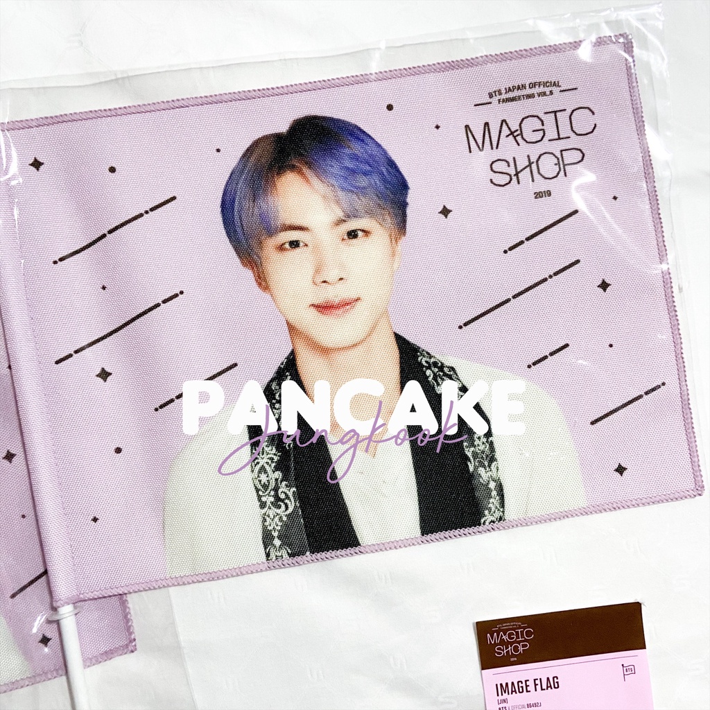 [ READY‼️ ] bts md magic shop muster japan image flag [ jin ]