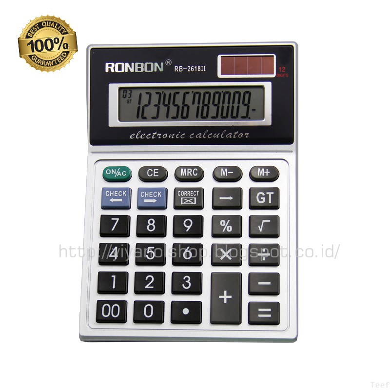 

Kalkulator RONBON 2618-II