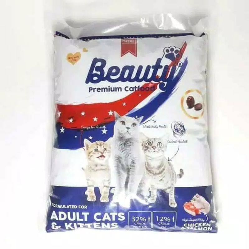 Beauty Pakan Kucing Premium 1kg