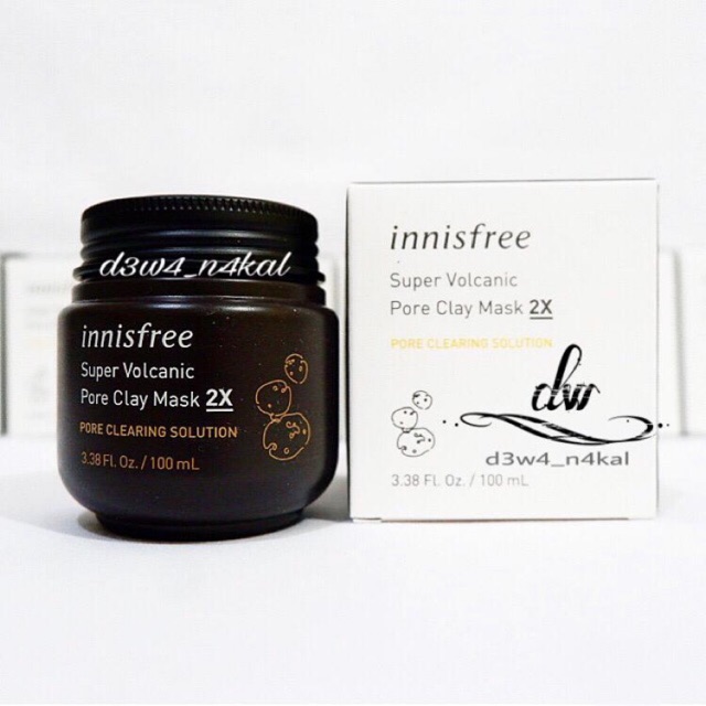 Perbedaan Innisfree Super Volcanic Pore Clay Mask Asli Dan Palsu Tips Membedakan