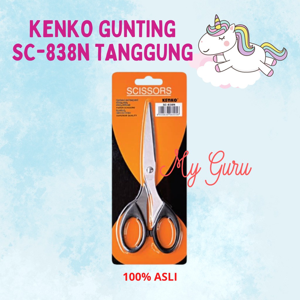 

[PCS] GUNTING SCISSOR KENKO SC-838N TANGGUNG / SEDANG