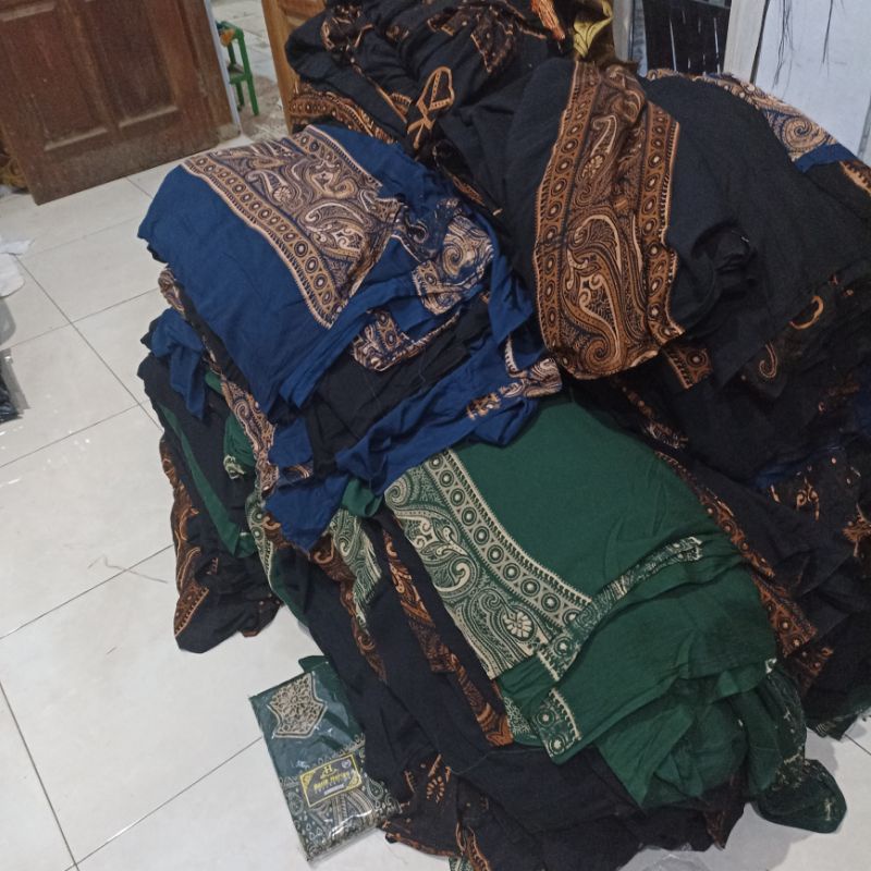 SORBAN BATIK KASHMIRI SORBAN TEROMPAH YAMAN SORBAN BATIK HARISA BAHAN RAYON HALUS REAL PICT