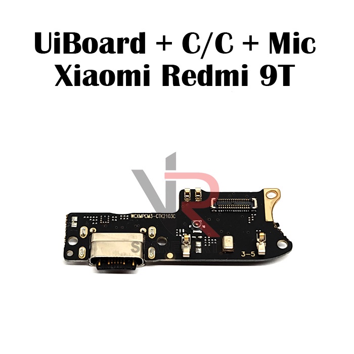 FLEXIBLE PAPAN CAS XIAOMI REDMI 9T PAPAN KONEKTOR CAS / CHARGER + MIC