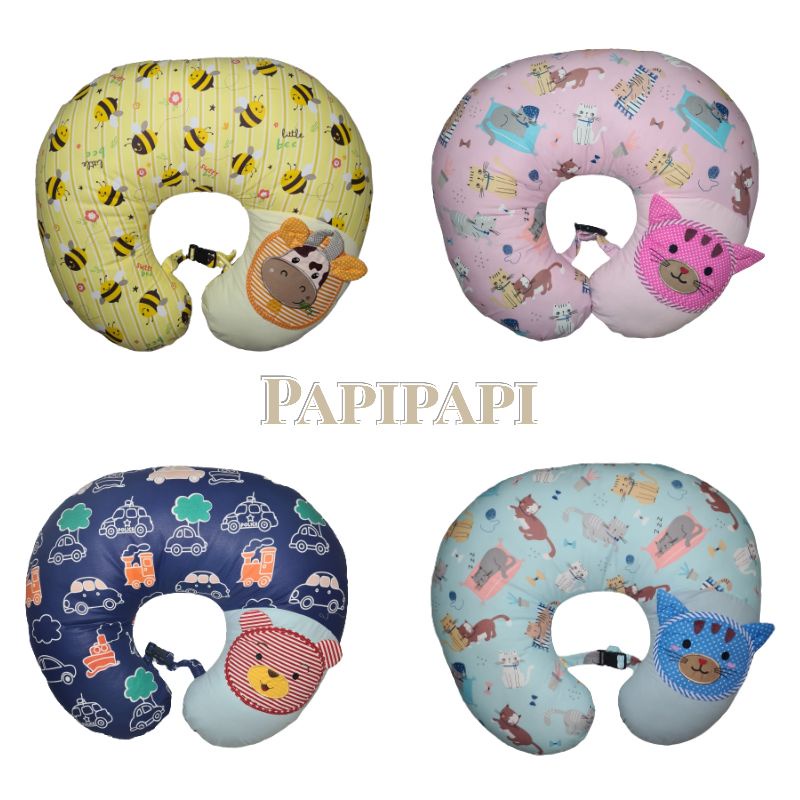 bantal menyusui darby katun mix bordir