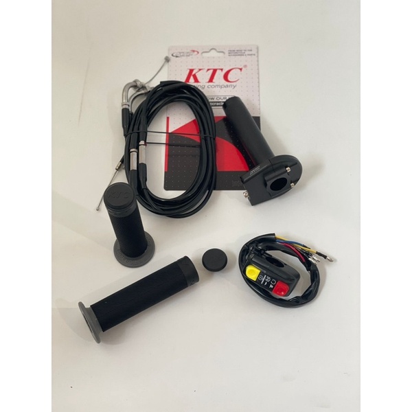 Gas Spontan KTC Matic 2 Kabel + Saklar On Off Plus Starter Universal Mio Vario Nouvo Nmax Xmax