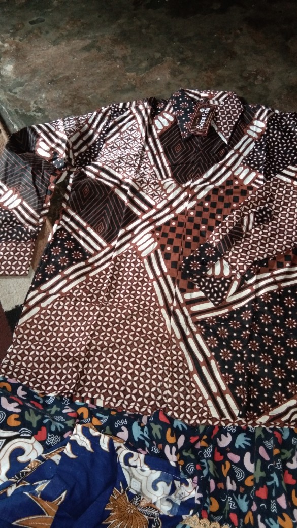 Promo 2.2 Men Sale - Kemeja Batik Pria Reguler Fit Lengan Panjang Modern Ori Baju Batik Pria M L Xl