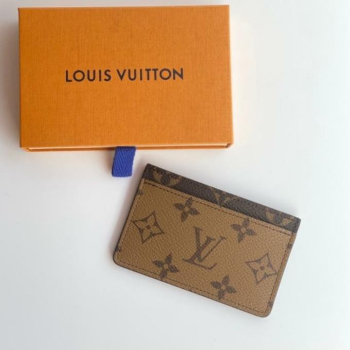 Dompet Louis Vuitton Original - Lv Card Holder Monogram Reserve Cb Adindakiara48