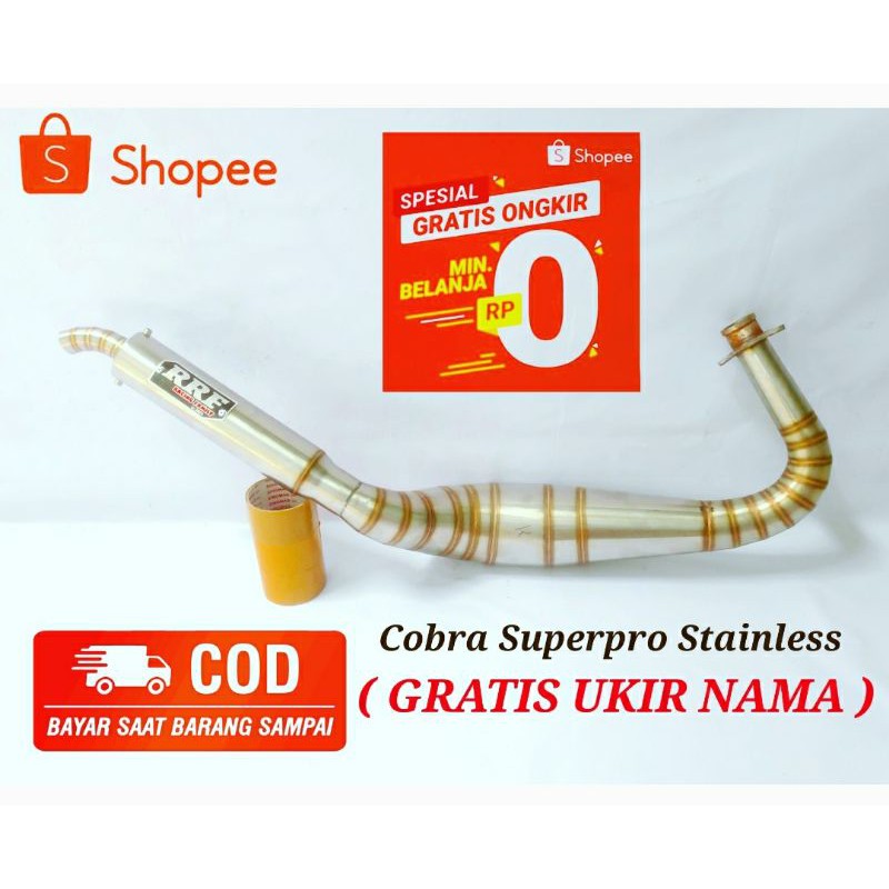Knalpot RX King RRF Racing Family Cobra Super Pro