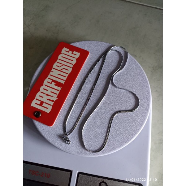kalung model titanium panjang 60cm