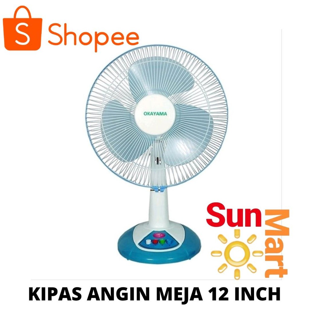 MURAH!! Kipas Angin Meja Okayama 12 inch / Desk Fan Okayama 12'