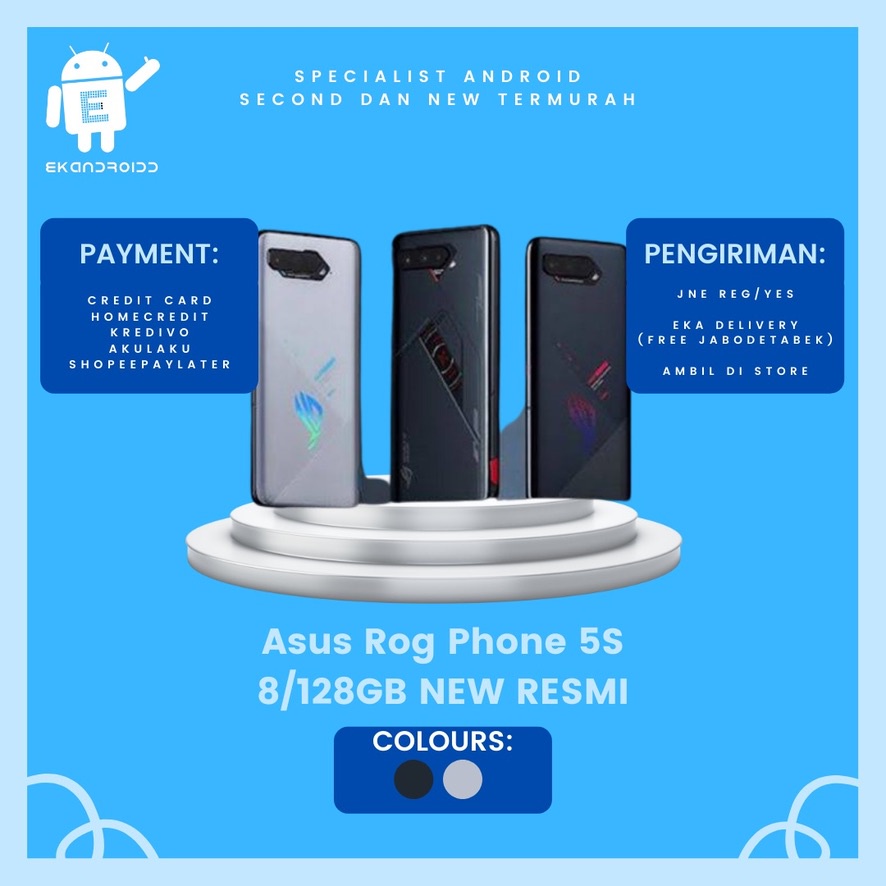 ASUS ROG PHONE 5S 8/128GB NEW RESMI