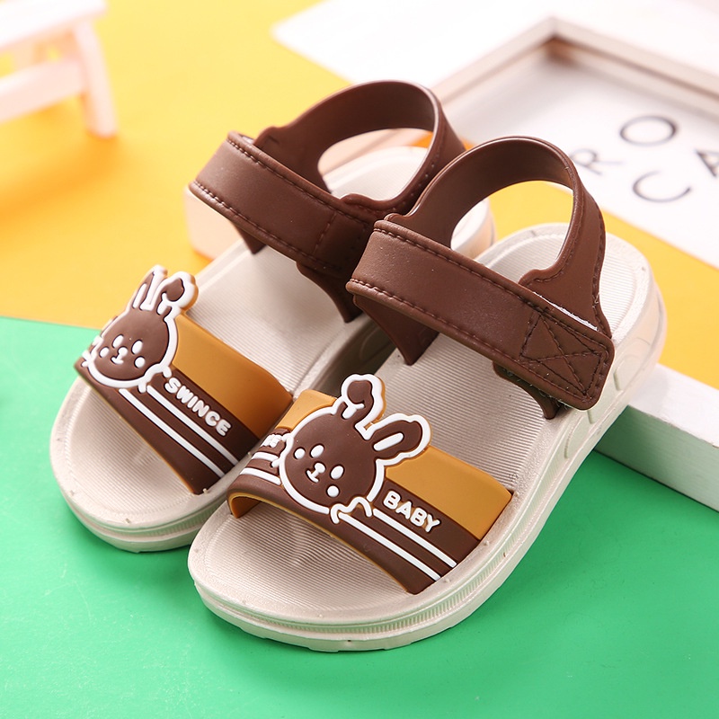 HappyOliver BUNNY SKIVE 5001+8 Sandal Anak Perempuan Bahan Karet Model Lucu 1-6 Tahun Import