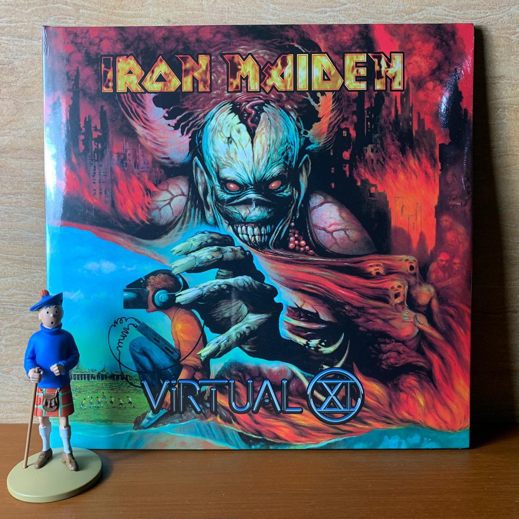 PIRINGAN HITAM / VINYL IRON MAIDEN - VIRTUAL XI