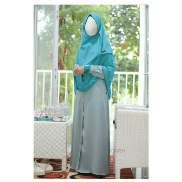 Gamis Syari Busui Hamil Adem CAMAR DRESS  Picasso Wanoja hijab / gamis kerja turkiest style