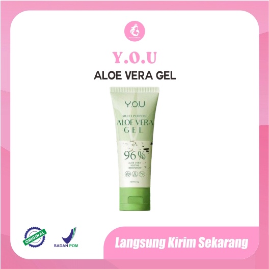 YOU Multi-Purpose Aloe Vera Gel 96% | Y.O.U Makeups Soothe Moisturize 60g