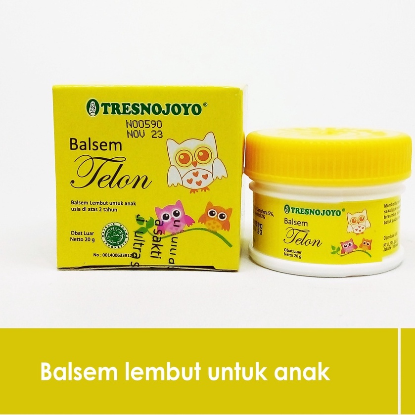 Balsem Telon TresnoJoyo Balsem Telon / Balsem Bayi Tresno Joyo pereda batuk pilek bayi