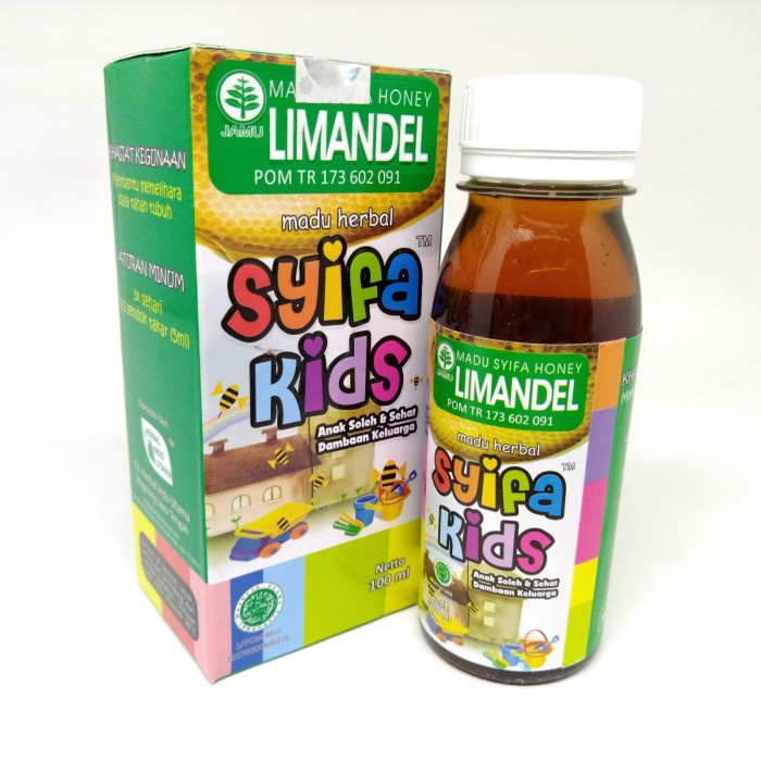 

Ge602Gt Madu Anak Syifa Kids Amandel - Limandel (Promandel) Ds5545101