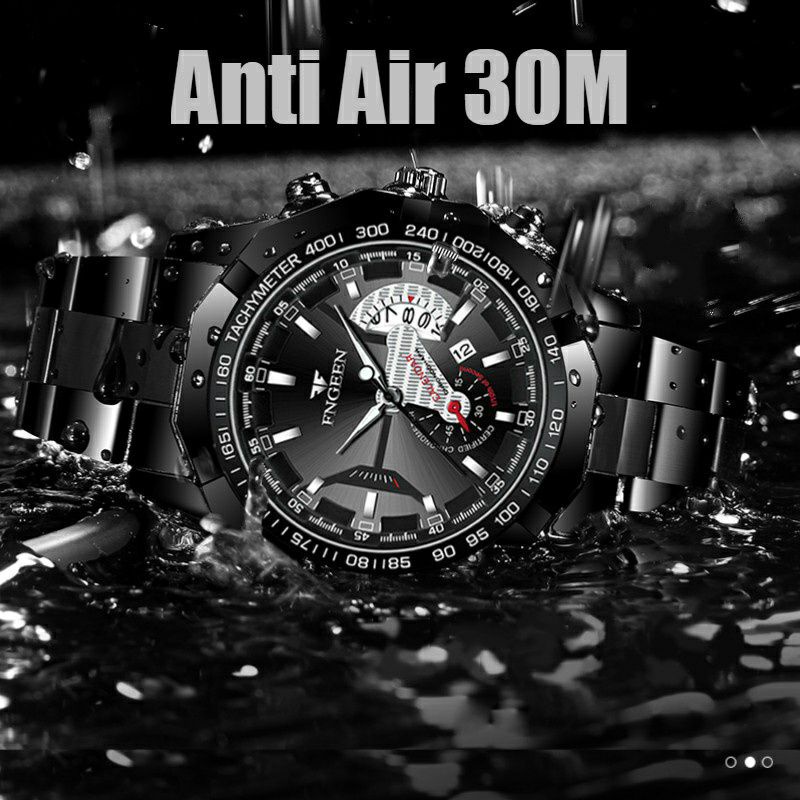 Jam Tangan Pria Fngeen S001  Anti Air (Harga Murah) High Quality
