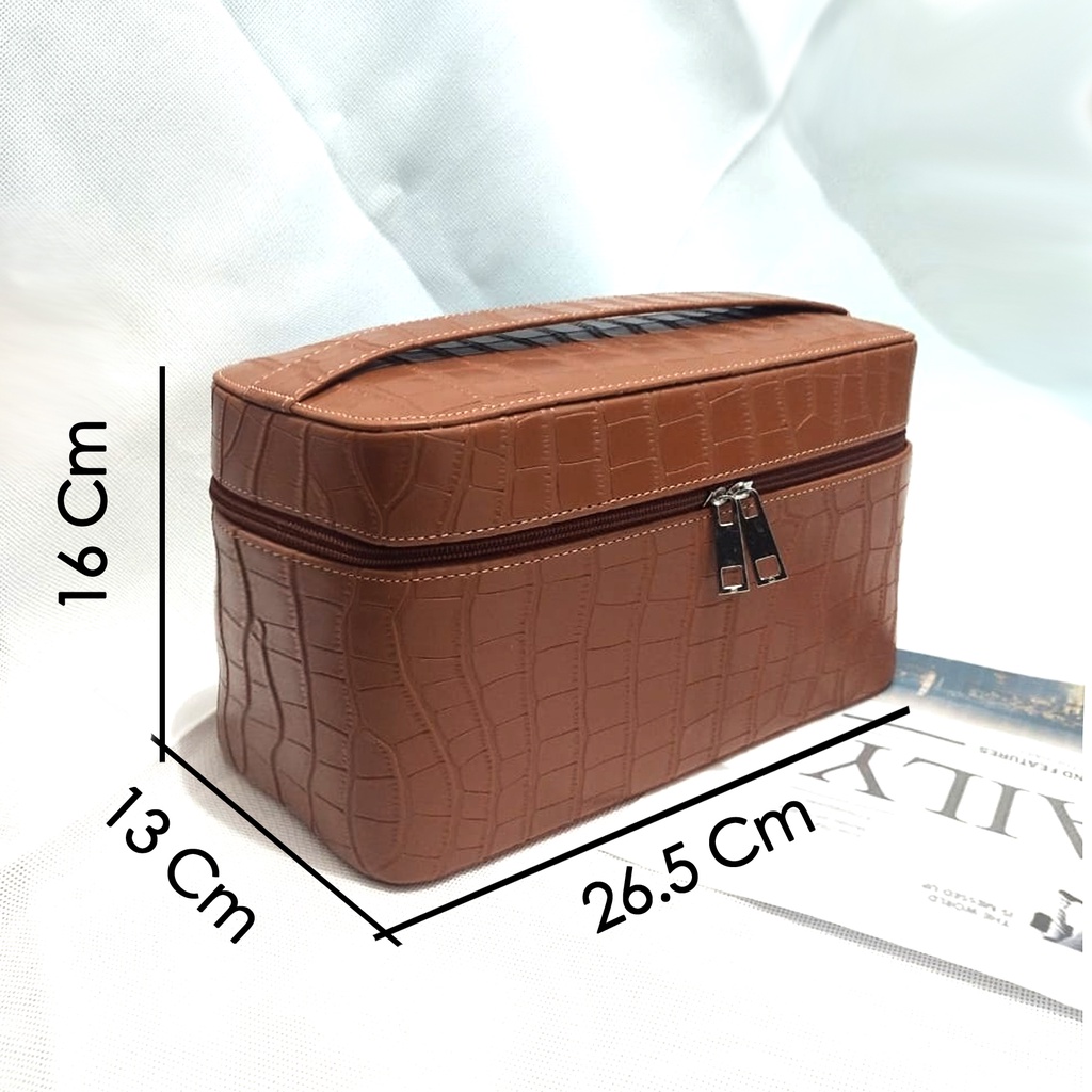 Tas make up besar beauty case jumbo tas MUA pouch make up besar tas kosmetik make up organizer pouch kosmetik jumbo