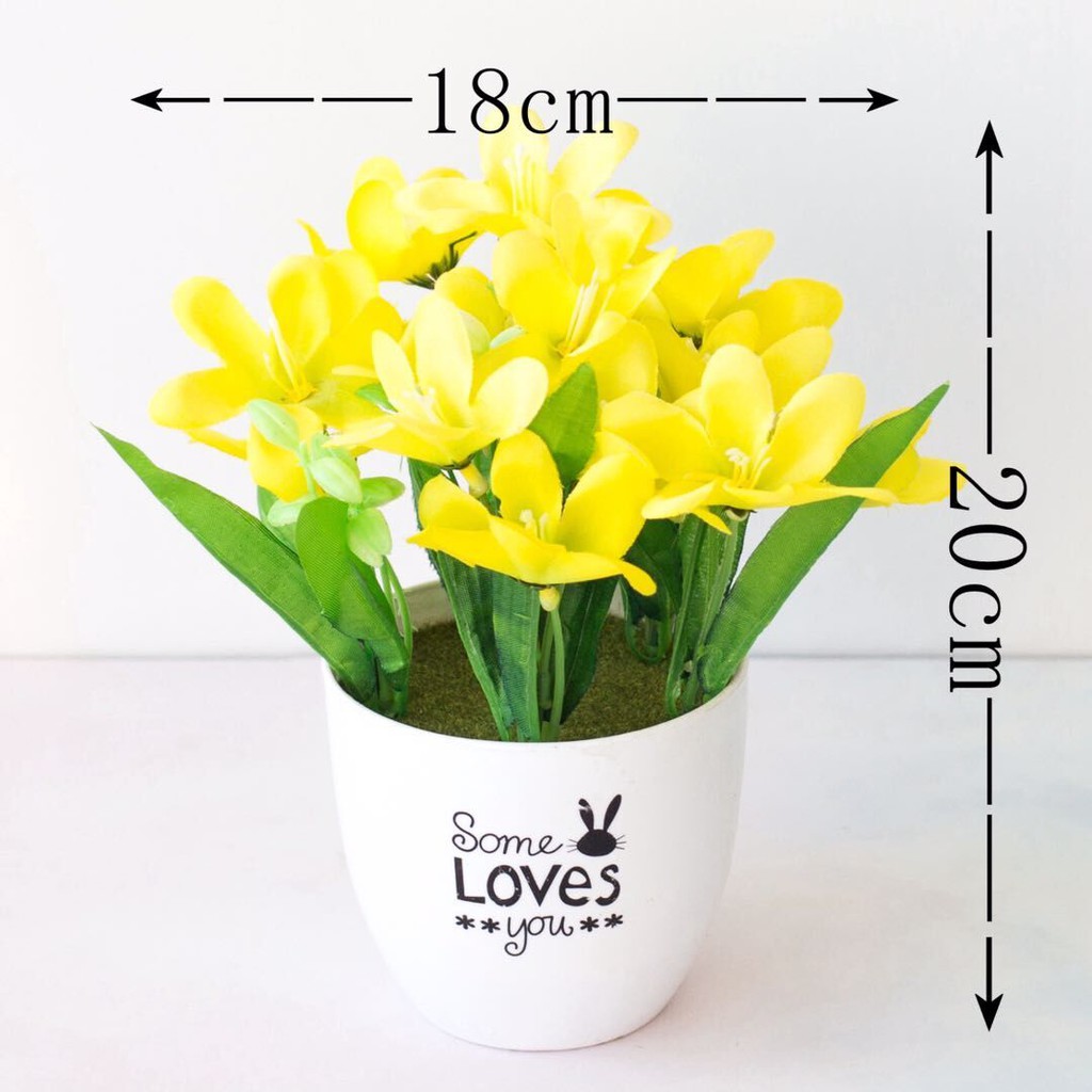 AM572 Bunga Plastik / Bunga Bakung / Bunga Artifisial-3