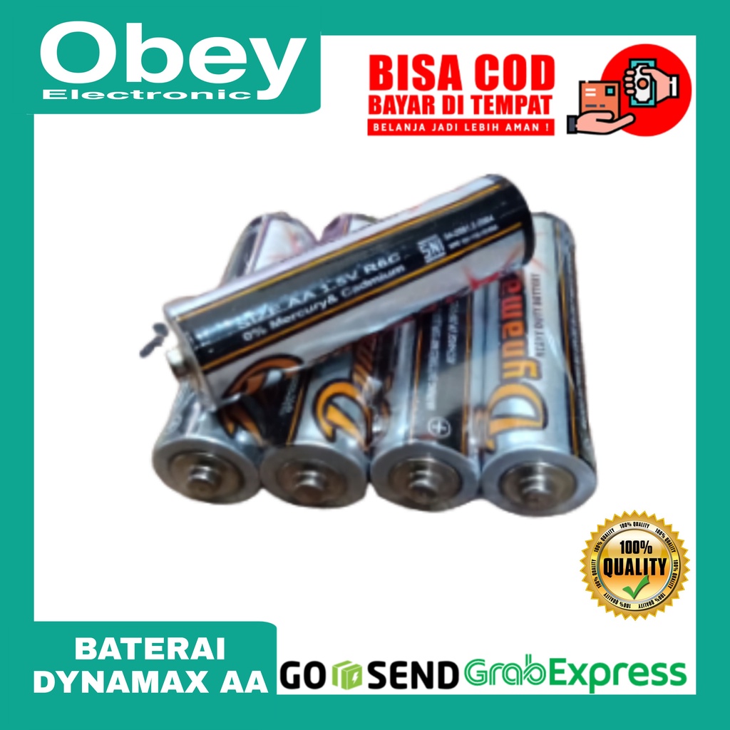 Baterai A2 Dynamax Abu-Abu 1Pcs/1Butir