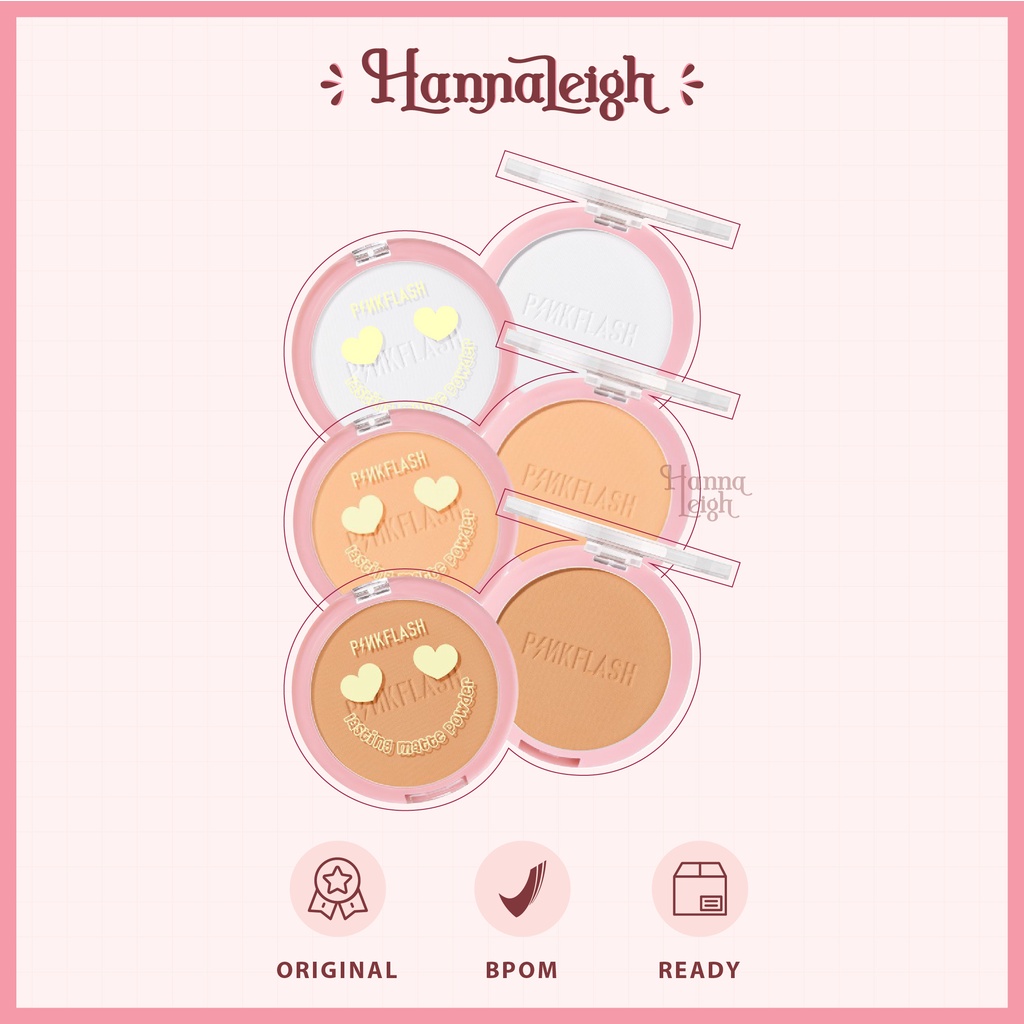 (NEAR ED) PINKFLASH - Lasting Matte Pressed Powder
