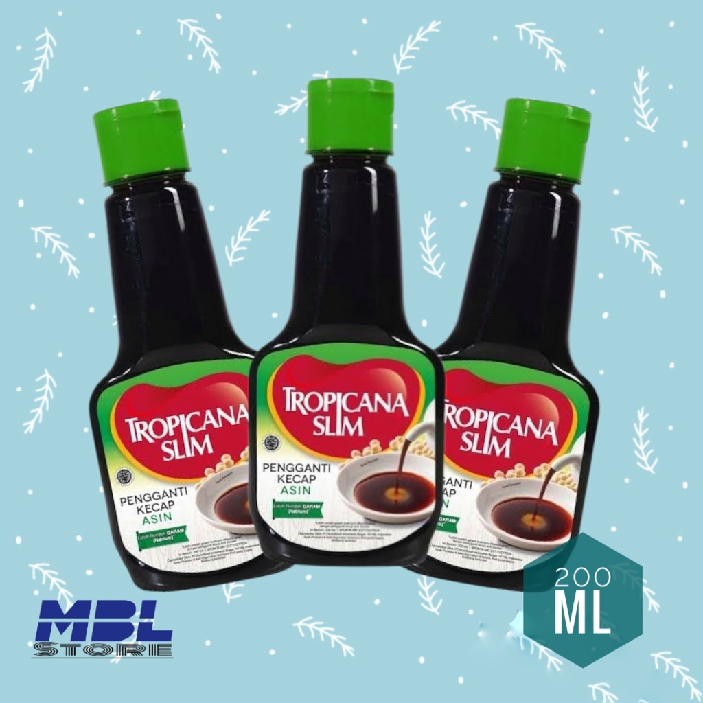 

Tropicana Slim Kecap Asin 200 mL