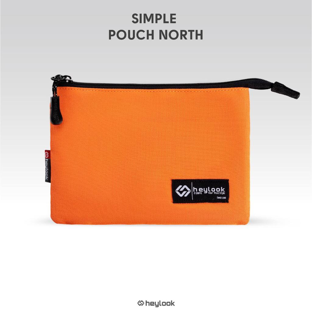 HEYLOOK Project - Pouch Pria Wanita Simple Pouch NORTH Pria Wanita Hand Bag Original