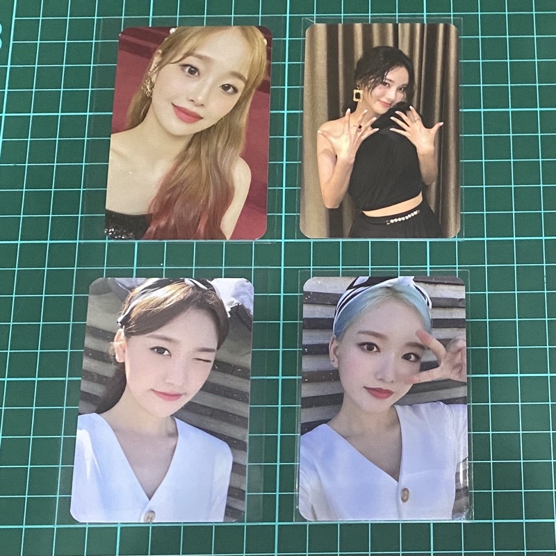 LOONA 12 00 12:00 CHUU JINSOUL CHOERRY GOWON PHOTOCARD PC A D VER